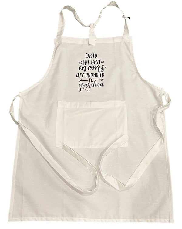 Women's Apron for Grandma - Canvas Kitchen Style Grandma Grandmother Gift Idea