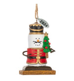 Smores Nutcracker Christmas Ornament - Arrives in Gift Box - Durable Resin Christmas Ornament - Christmas Tree Decoration and Christmas Tree Ornament - Nutcracker Ornament - 2024 Christmas Ornament