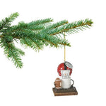 Smores Football Christmas Ornament - Smores Sports Gift, Includes Hangtag w Year, Comes in a Gift Box