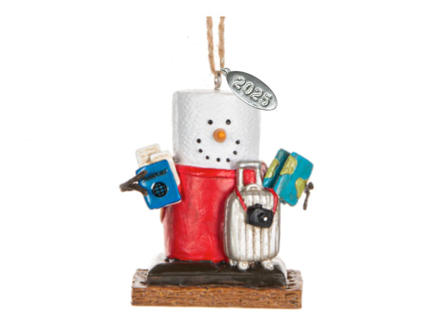 Smores Traveler, World Traveler Christmas Ornament 2025, Comes in Gift Box
