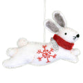 Lucky Rabbit, Bunny Fair Trade Christmas Ornament, Comes in a gift box