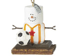 Soccer Ornament, Smores Soccer Christmas Ornament Gift, Stocking Stuffer - Comes in Gift Bag, Hangtag w Year