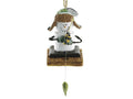 Smores Ice Fishing Ornament, Ice Fisherman, Fish on Rod - Comes in Gift Box so It's Ready for Giving