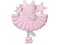2025 Pink Ballet Outfit w/Tulle Skirt & Glitter Ornament, Great Dance or Ballerina Gift Idea, Can Personalize At Home, In Gift Box