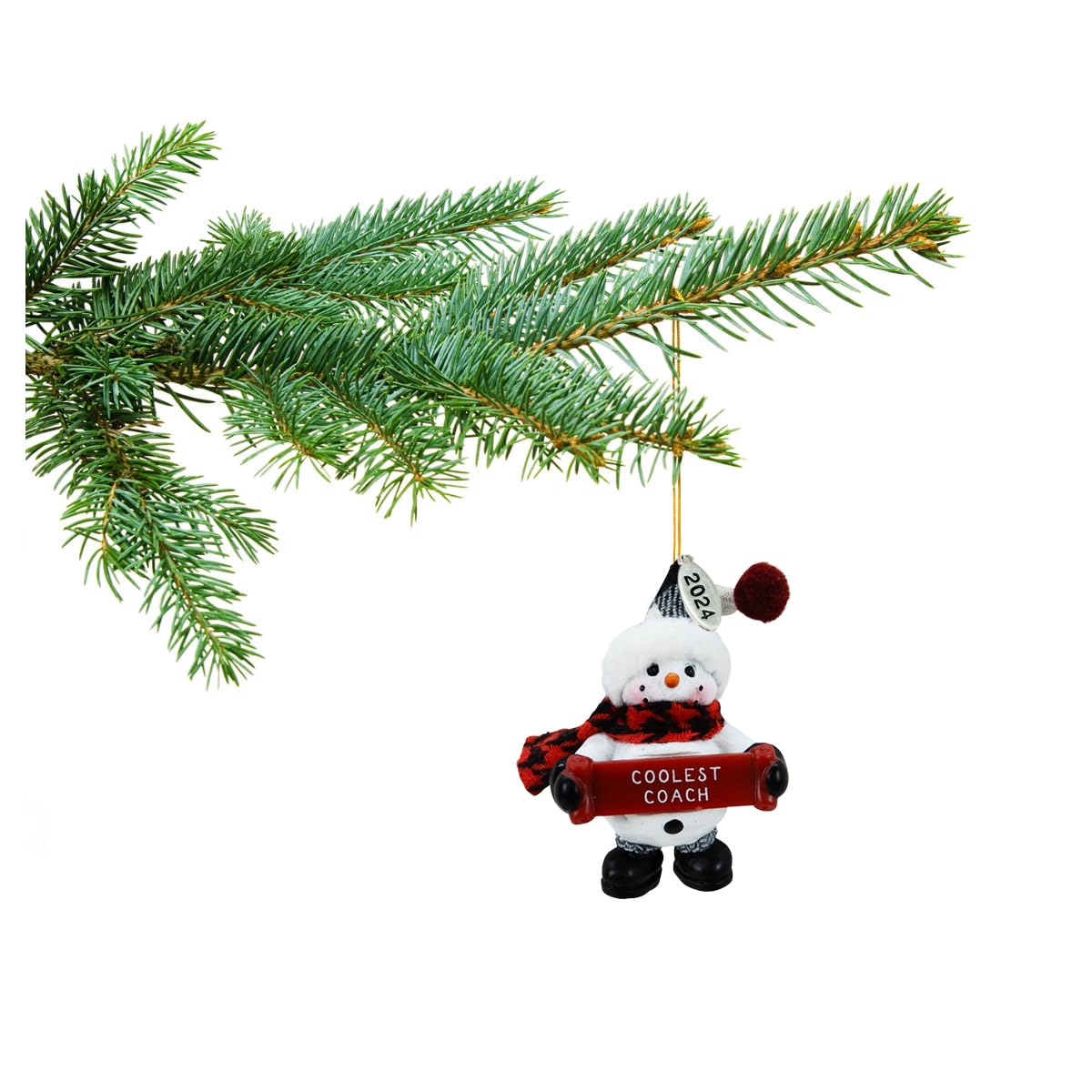 2025 Little 2" Snowman Christmas Ornaments - COACH, in gift box