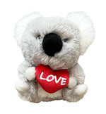 Valentines Day Gifts - 2 Pc Valentines Gift Set - Koala Plush Friend with 1.75 oz Russell Stover Chocolate Heart Candy