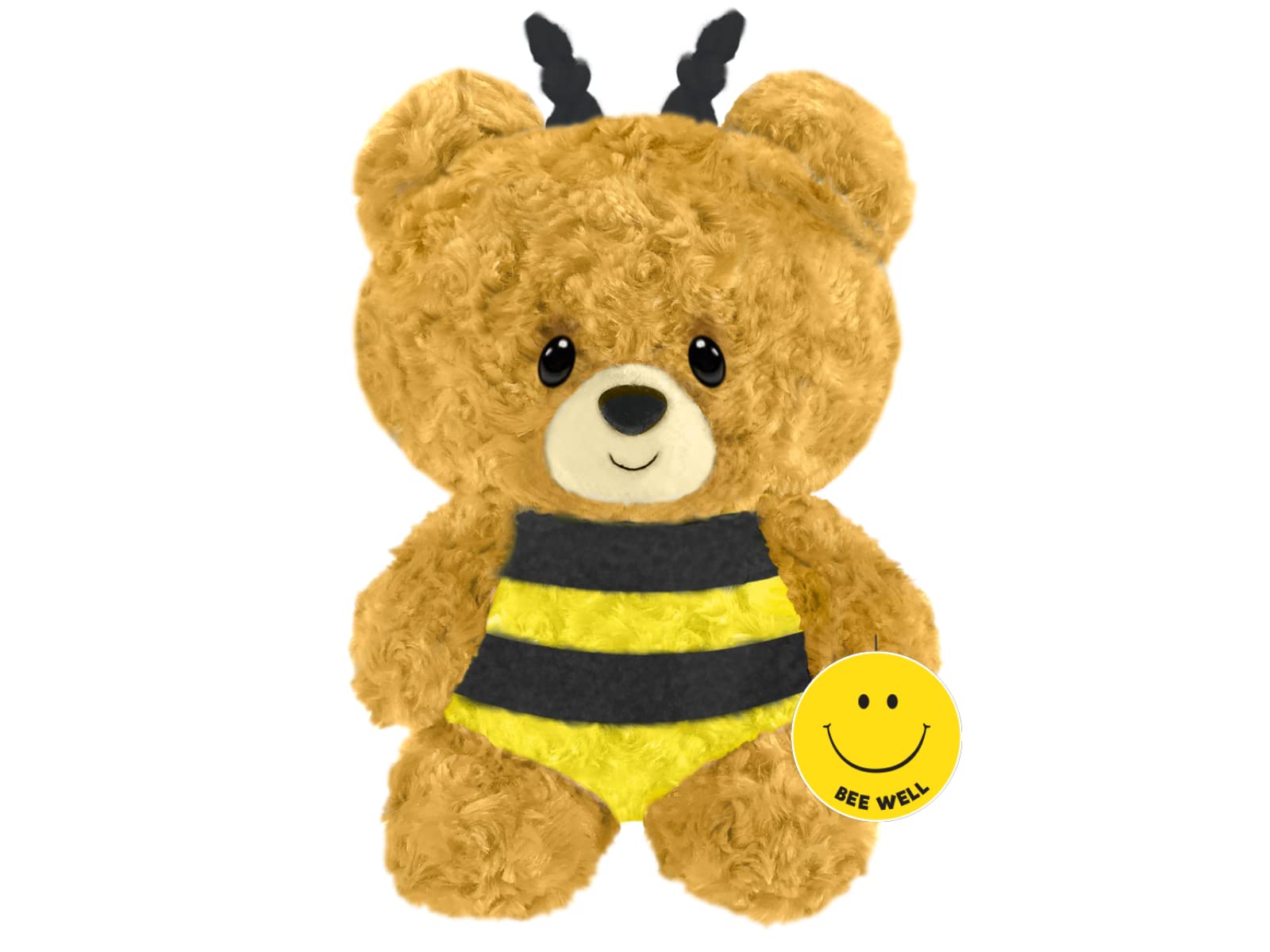 Bee Bear Get Well Teddy Bear Stuffed Animal - "Bee Well" Bear w/ Jelly Beans, 2 Pc Get Well Soon Gifts For Women, Men or Kids, Great Get Well Soon Gift Basket - Comes in pretty gift bag