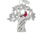 2025  Cardinal Memorial Ornament, Memorial Gifts for Men or Women, Cardinal Appears, Comes in Gift Box