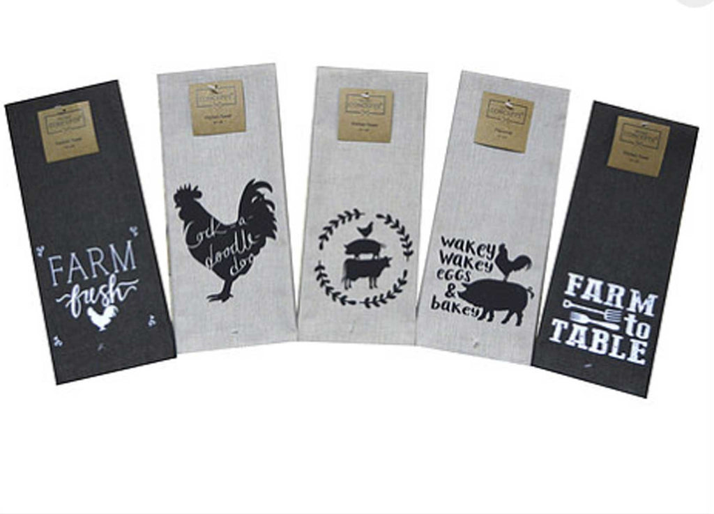 Funny Kitchen Towels - Vodka/Friends/Wine Cute & Funny 5 Pc Set - Dark –  Twisted Anchor Trading Company