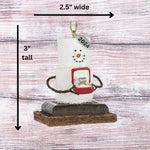 Smores Ornament - Engagement Ornament 2025 Just Engaged Ornament - Comes in Gift Box