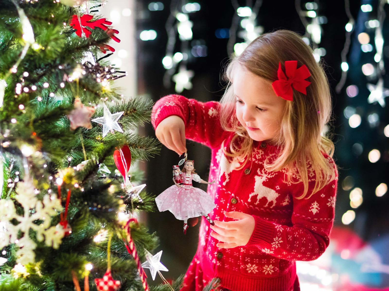 Clara with Nutcracker Christmas Ornament 2025, Arrives in Gift Box (From Nutcracker Ballet)