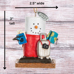 Smores Traveler, World Traveler Christmas Ornament 2025, Comes in Gift Box