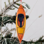 Kayak Ornament, Kayak Christmas Ornament - Great Kayaker Gifts, Kayak Gifts - Comes in a Gift Box so It's Ready for Giving