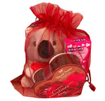 Valentines Day Gifts - 2 Pc Valentines Gift Set - Koala Plush Friend with 1.75 oz Russell Stover Chocolate Heart Candy