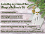 Dog Memorial Gifts 2024, Dog Angel Figurine, Beautiful Loss of Dog Memorial Gift for Men or Women, Loss of Dog Sympathy Gifts - Comes in a Gift Box so It's Ready for Giving