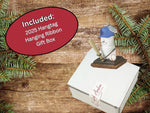Baseball Ornament, Smores Baseball Christmas Ornament Gift, Stocking Stuffer - Comes in Gift Bag, Hangtag w Year