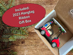 Golf Cart Christmas Ornament with 2024 Hangtag, Cute Replica Golf Cart Trimmed in Christmas Lights, Comes in Gift Box - Cool Golf Gifts for Men Golfers, Perfect Dad Gift