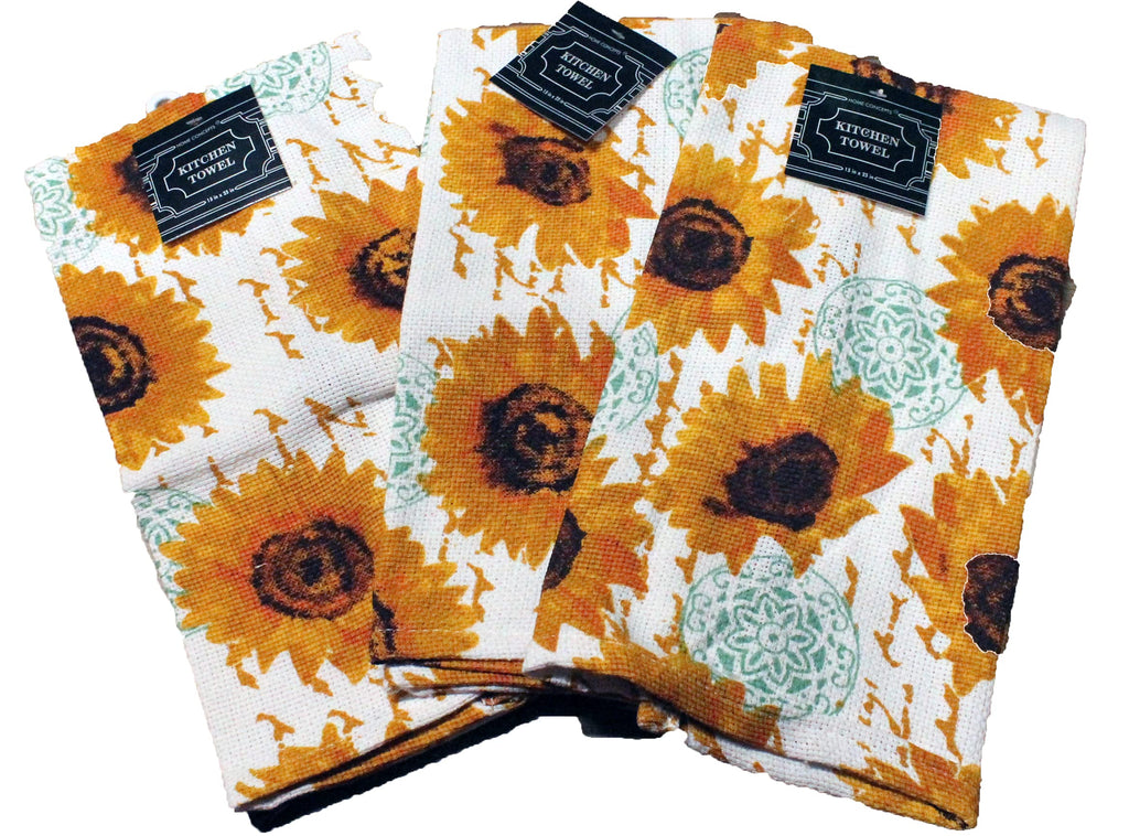 Bee Sunflower Kitchen Towels, Summer Gnome Dish Towels Watermelon Lemon Tea  Towels, Sunshine Hand Towels Absorbent Plaid Towels For Kitchen  Housewarming Gifts - Temu