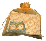 Set of 4 Fall Owl Placemats - Fall/Autumn Tapestry Style Home Decor Set