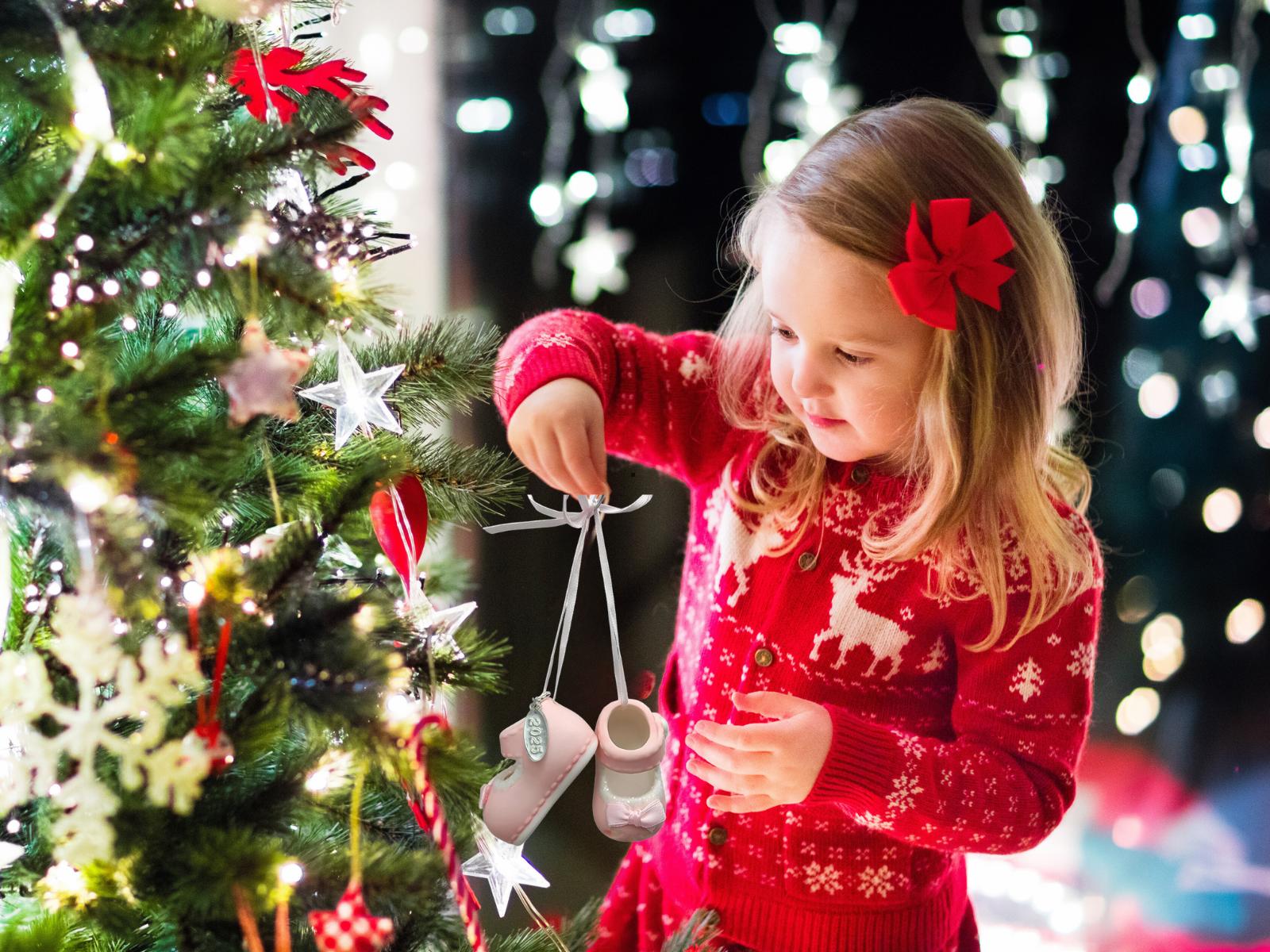 Baby Girl Booties Ornament - Hanging Baby Girl Pink Shoes 2025, In Gift Box