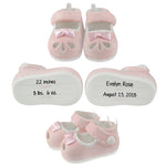 Baby Girl Booties Ornament - Hanging Baby Girl Pink Shoes 2025, In Gift Box