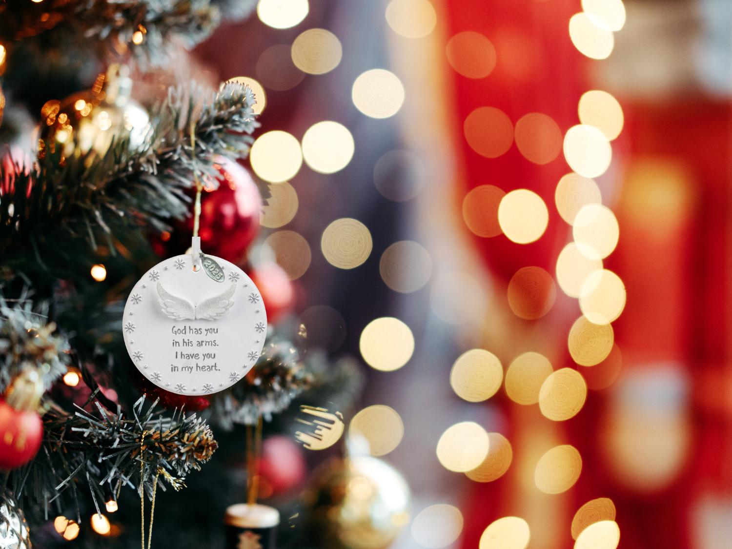 Miscarriage Gifts for Mothers, 2025 Memorial Ornament for Loss of Baby - Comes in a Gift Box so It's Ready for Giving