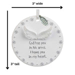 Miscarriage Gifts for Mothers, 2025 Memorial Ornament for Loss of Baby - Comes in a Gift Box so It's Ready for Giving