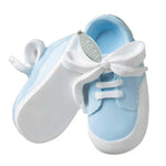 2026 3" Baby Boy Shoe Ornament, Baby Booties (Flat Back) To Be personalized, In Gift Box