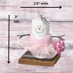 Smores Ballerina Ornament, or Ballet Gifts- Comes in a Gift Box