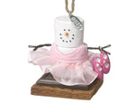 Ballerina Ornaments - Cute Smores Ballerina Ornament, Dance Gifts or Ballerina Gifts for Women - Comes in a Gift Box so It's Ready for Giving