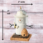 Smores Beekeeper Ornament, Smores Bee Christmas Gift Idea, Comes in Gift Box