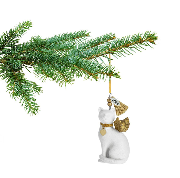 Cat Memorial Gifts 2025, Cat Angel Figurine, Beautiful Loss of Cat Memorial Gift, In Gift Box