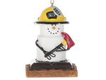 Smores Firefighter Ornaments, 2024 Fireman Christmas Ornament - Comes in Gift Box