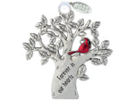 2025 Cardinal Memorial Ornament, Memorial Gifts for Men or Women - Forever In Our Hearts - Comes in Gift Box