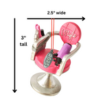 Hairdresser Christmas Ornament - Hairstylist Chair with 2025 Tag, In Gift Box