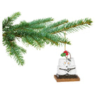 2024 Smores Couple with Mistletoe Ornament - Great Wedding or First Christmas Gift, Comes in Gift Box