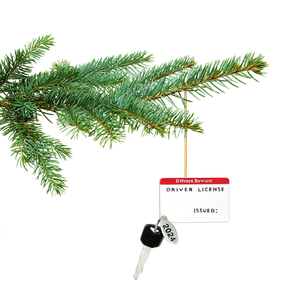 New Driver Gifts - New Driver Ornament 2025 - Drivers License Onament - Sweet 16 Gifts for Girls Teens Boys - Can Be Personalized at Home - Comes in A Gift Box So It's Ready for Giving