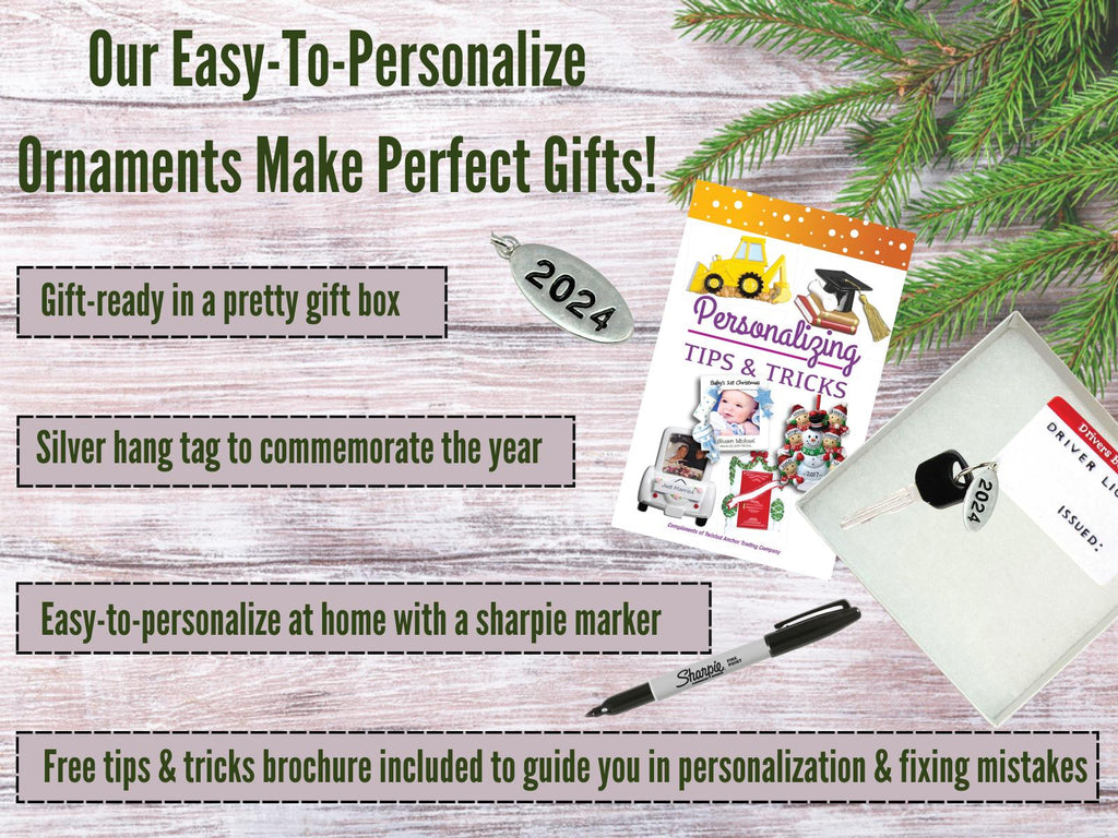 New Driver Gifts - New Driver Ornament 2025 - Drivers License Onament - Sweet 16 Gifts for Girls Teens Boys - Can Be Personalized at Home - Comes in A Gift Box So It's Ready for Giving