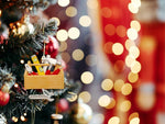 Handyman, Carpenter Ornament, w/ Tools and Toolbox - Easy to Personalize at Home - Comes in a Gift Box
