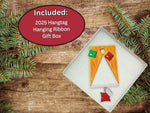 Cornhole Game Ornament 2025, Baggo, Bean Bag Toss Game Ornament - Easy to Personalize at Home - Comes in a Gift Box