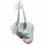 Baby Boy Booties Ornament - Hanging Baby Boy Blue Shoes 2025, In Gift Box