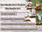 2025 Grilling Gifts for Men, Smores Ornament, BBQ Ornament - Born to Grill Smoker Comes in a Gift Box