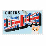 London Christmas Ornament 2025, London Ornament or Gift Idea, Trip Souvenir/Memento with British Flag, Great Britain, England Stocking Stuffer, Comes in Gift Box