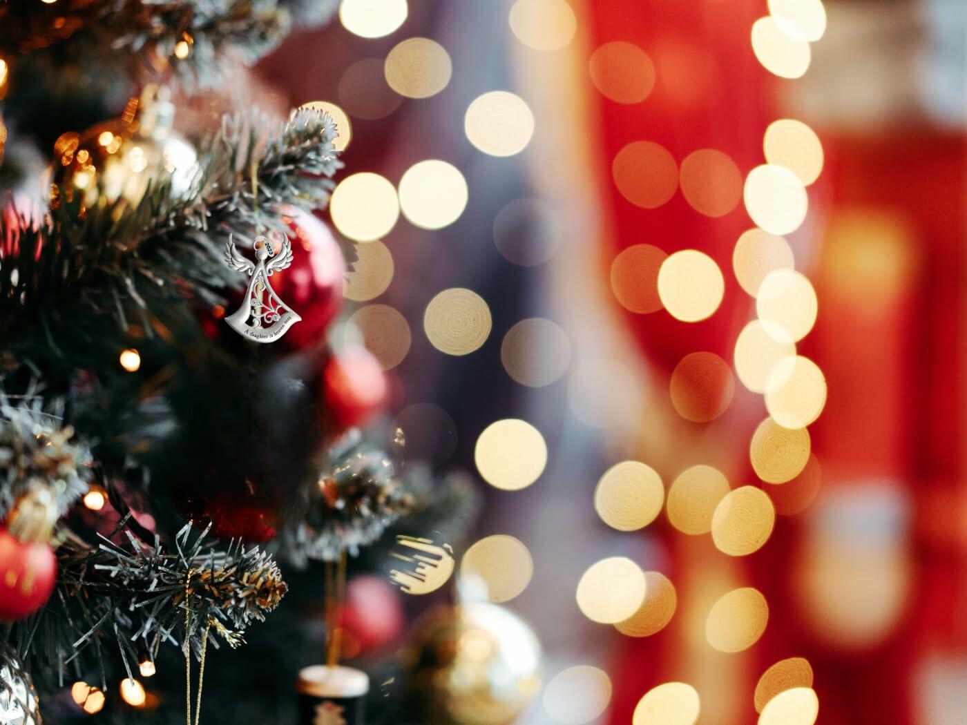 Metal Angel Ornament - FRIEND, Friendship Gift Idea 2025, In Gift Box