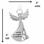 Metal Angel Ornament - NURSE Gift Idea 2025, In Gift Box