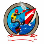 2025 Jet Ski Ornament - Easy to Personalize at Home - Free Personalization Brochure Included - Comes in A Gift Bag So It's Ready for Giving