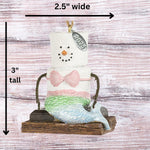 Smores Mermaid Ornament - Mermaid Christmas Ornament for Girls, Mermaid Gift Idea, Baby Mermaid - Comes in a Gift Box so It's Ready for Giving