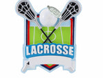 La Crosse Ornamement, La Crosse Player Gifts, La Crosse Christmas Tree Ornaments, Can Be Personalized - Includes 2025 Hangtag and Gift Box (Lacrosse)