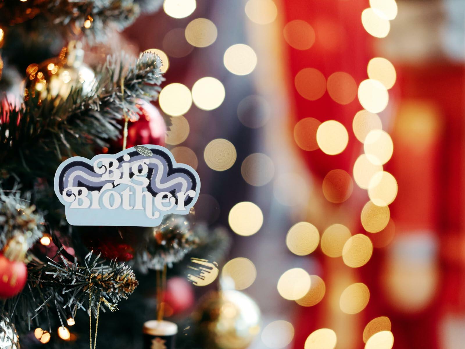 Big Brother Ornament 2025, Easy to Personalize at Home, Comes in Gift Box