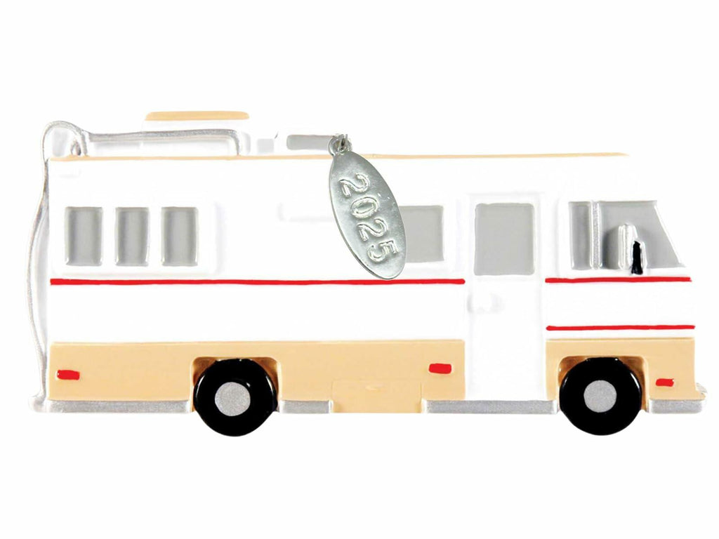 Camper Ornament - RV Christmas Ornament 2025 - Great Camper Gifts - Easy to Personalize at Home - Comes in A Gift Box So It's Ready for Giving